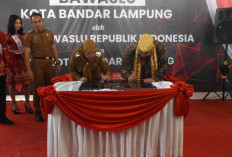 Eva Dwiana Resmikan Kantor Baru Bawaslu Kota Bandar Lampung